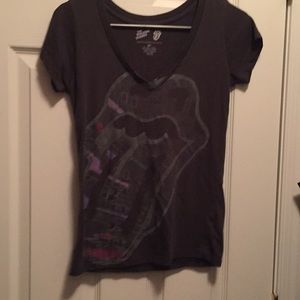 Rolling Stones v-neck tee